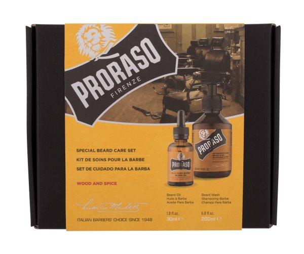 Proraso Szakállápoló ajándékcsomag Wood & Spice