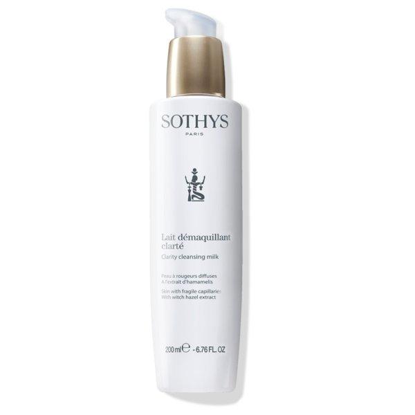 SOTHYS Paris Tisztítótej a érzékeny hajszáleres
bőrre (Clarity Cleansing Milk) 200 ml