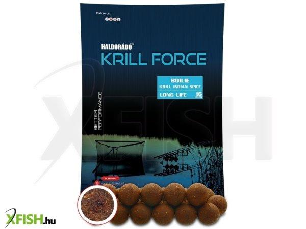 Haldorádó Krill Force Long Life Bojli Rák Indián Fűszer 16mm 700g