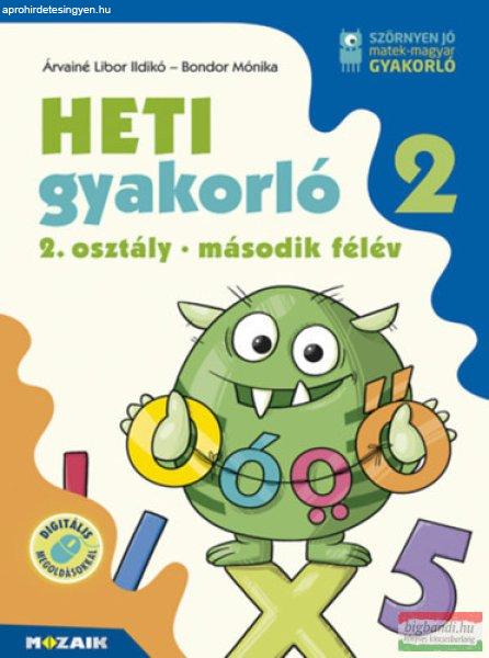 Heti gyakorló 2. osztály - második félév - MS-1134