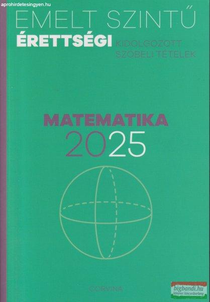 Emelt szintű érettségi - matematika - 2025