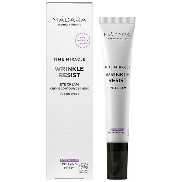 MÁDARA Kisimító szemkörnyékápoló krém a
ráncok ellen Time Miracle (Wrinkle Resist Eye Cream) 20 ml