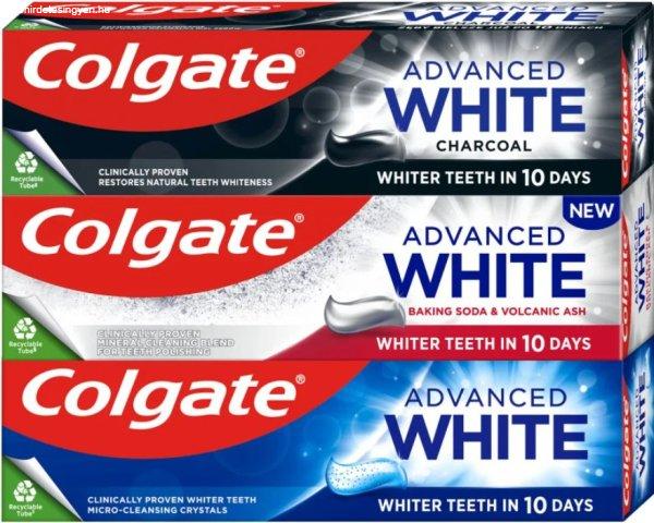 Colgate Fehérítő fogkrém szett Advanced Mix Trio 3 x 75 ml