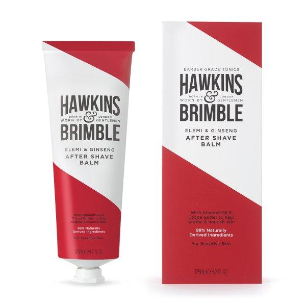 Hawkins & Brimble Nyugtató borotválkozás utáni balzsam elemi
és ginzeng illattal (Elemi & Ginseng After Shave Balm) 125 ml