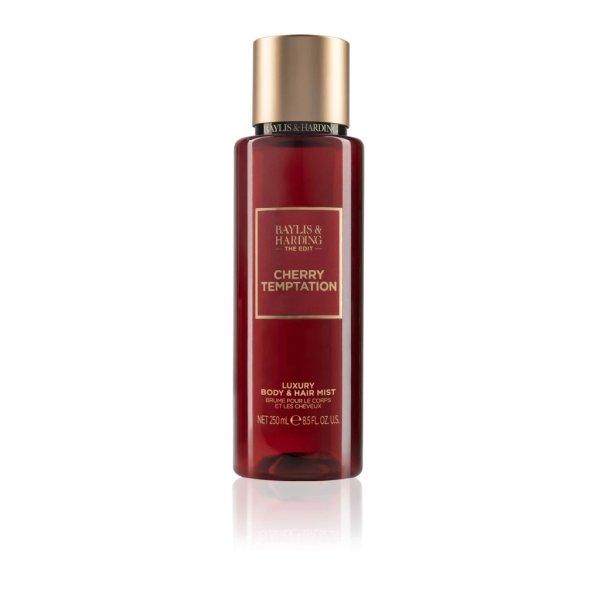 Baylis & Harding Test- és hajpermet The Edit Cherry Temptation (Luxury Body
& Hair Mist) 250 ml