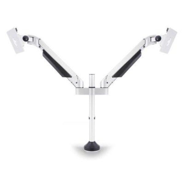 MULTIBRACKETS 2 karos asztali konzol, M VESA Gas Lift Arm Dual White
(15-32", max.VESA: 100x100 mm, 10 kg)