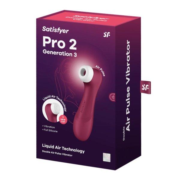  Pro 2 Generation 3 with Liquid Air wine red 