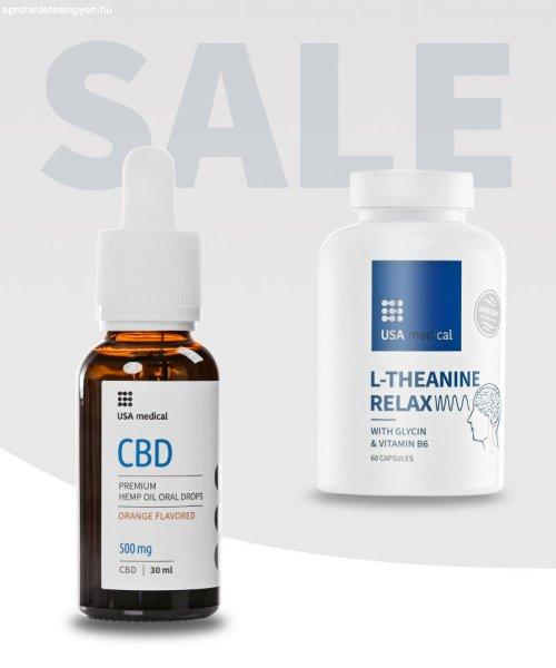 CBD Olaj 500 mg + Relax AlphaWave®