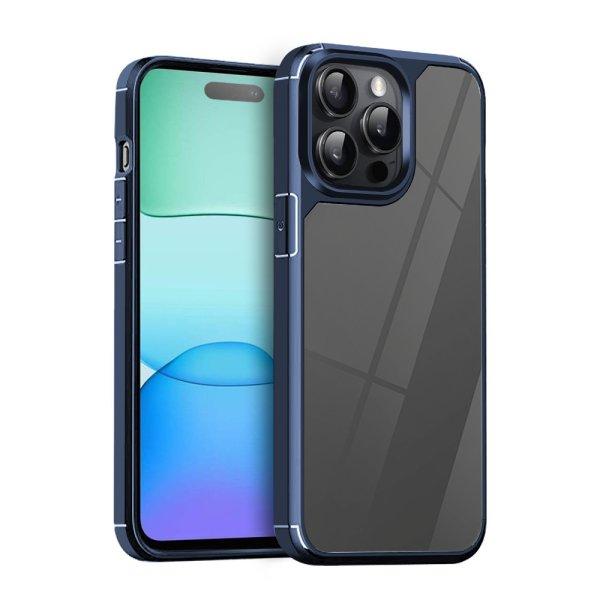 Color Shock - Samsung A356 Galaxy A35 5G ütésálló TPU tok kék kerettel