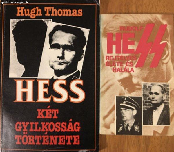 Hess - két gyilkosság története + Hess rejtélyes élete és halála (2
kötet) - Pintér István (szerk.), Hugh Thomas