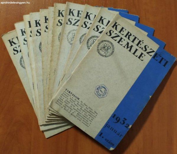 Kertészeti Szemle - IV. évf. 1-12. sz. (1932 január-december, teljes
évfolyam) - 