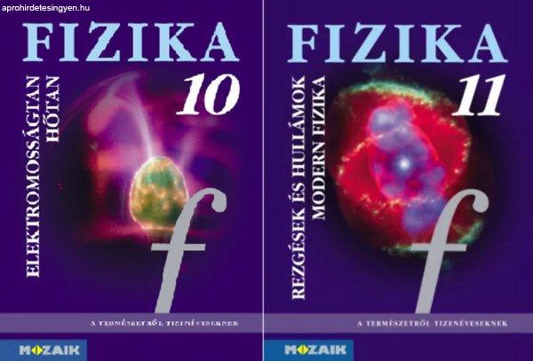 Fizika 10. Elektromosság, hőtan + Fizika 11. Rezgések és hullámok, modern
fizika (2 kötet) - Dr. Halász Tibor-Dr. Jurisits József-Dr. Szűcs József