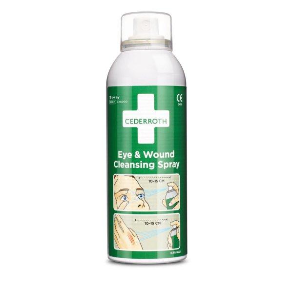 Cederroth szem- és sebkimosó spray, 150 ml