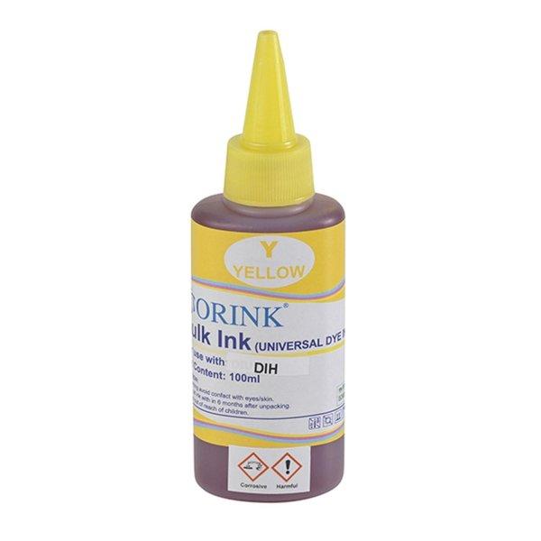 Ink Hp Universal dye yellow 100ml ORINK