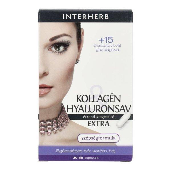 INTERHERB KOLLAGÉN&HYALURON EXTRA KAPSZ