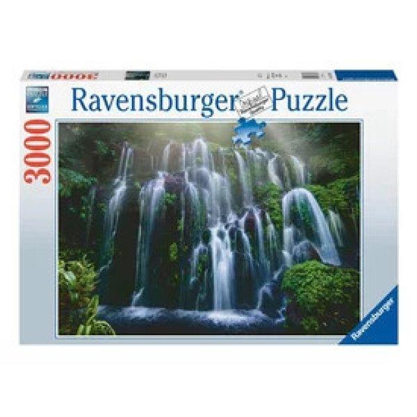 Puzzle 3000 db - Vízesés Balin