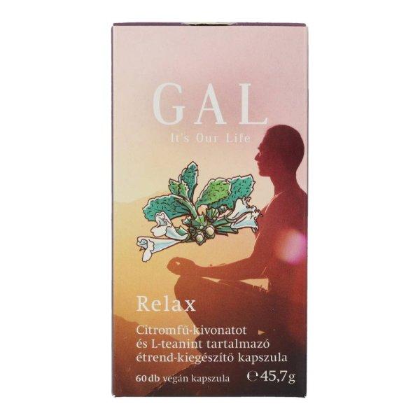 GAL RELAX VEGÁN KAPSZULA 60DB
