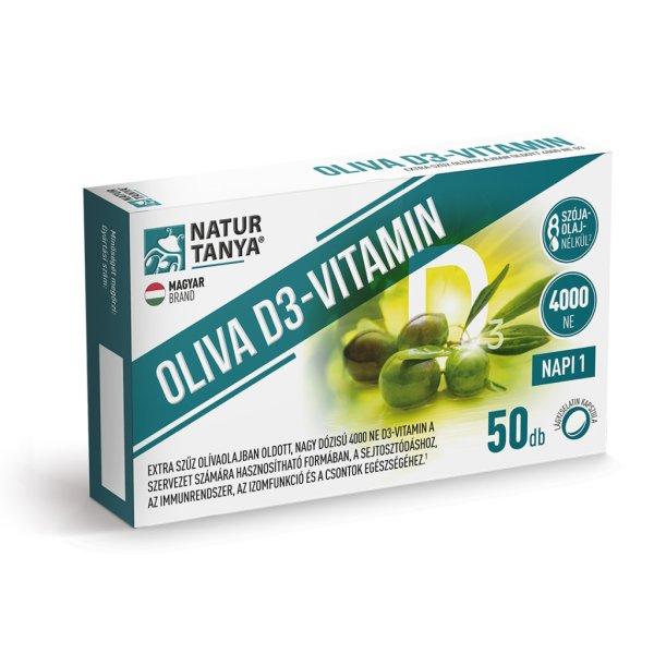 Natur Tanya oliva d3-vitamin kapszula 50 db