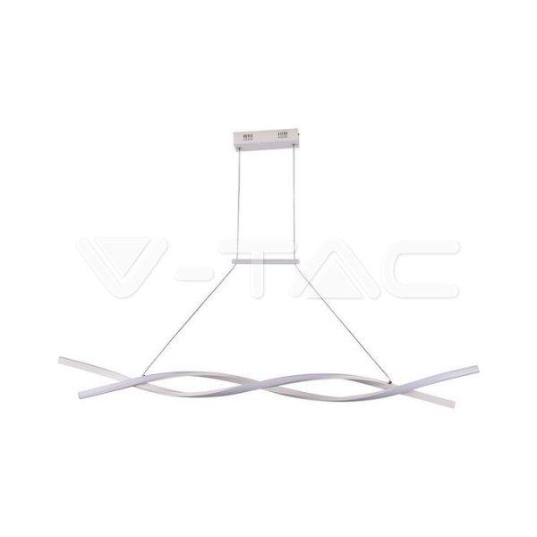 30W LED dizájner függőlámpa, fehér színű, 3000K, 120x100 cm (V-TAC)