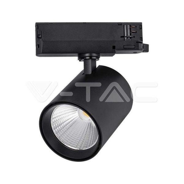 35W LED Sínes COB lámpa 4000K, fekete színű (V-TAC)