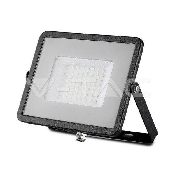 50W LED Reflektor SMD SAMSUNG Chip fekete színű 4000K (V-TAC)