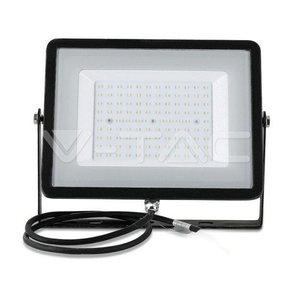 100W LED Reflektor SMD SAMSUNG Chip G2 fekete színű 3000K (V-TAC)