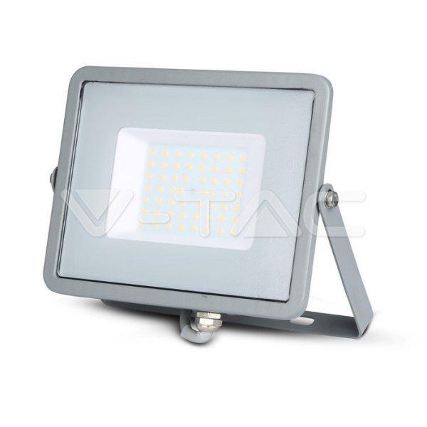 50W LED Reflektor SMD SAMSUNG Chip G2 szürke színű 4000K (V-TAC)