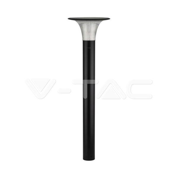15W LED Napelemes kerti állólámpa LiFePO4 akkumulátor 6000mAh 6000K+4000K,
fekete színű (V-TAC)