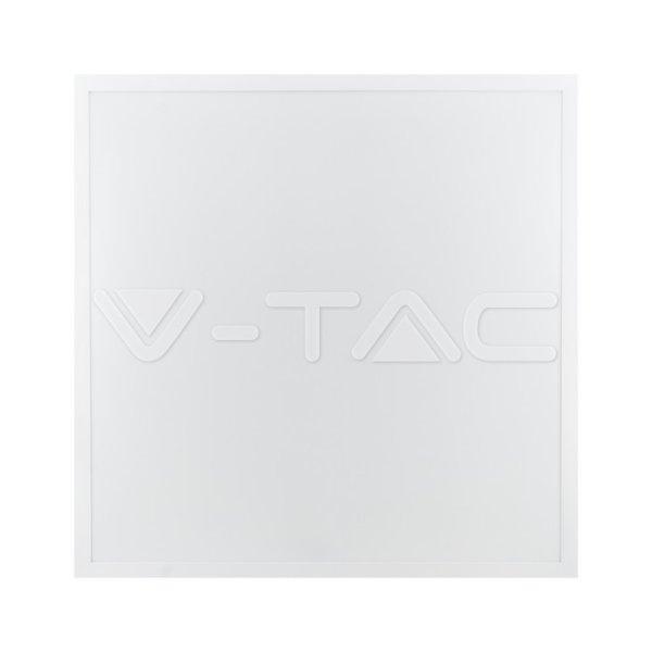 36W LED panel, villogásmentes háttérvilágítással, 595x595 mm, 120 lm/W,
4000K, 6 db/csomag (V-TAC)