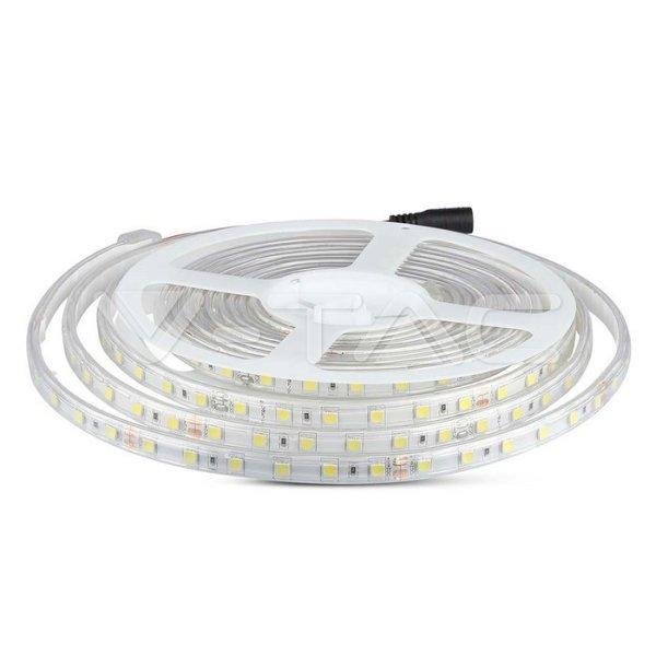 LED Szalag 5050 60 LED 24V IP65 4000K (V-TAC)