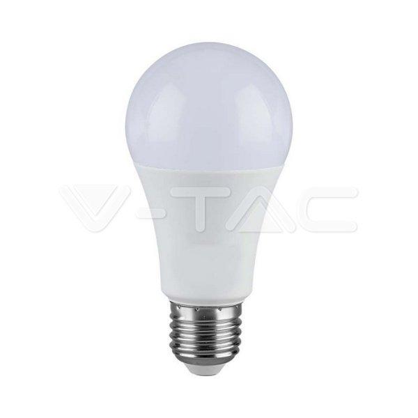 LED izzó 17W, termoplasztikus, E27, A65, 3000K (V-TAC)