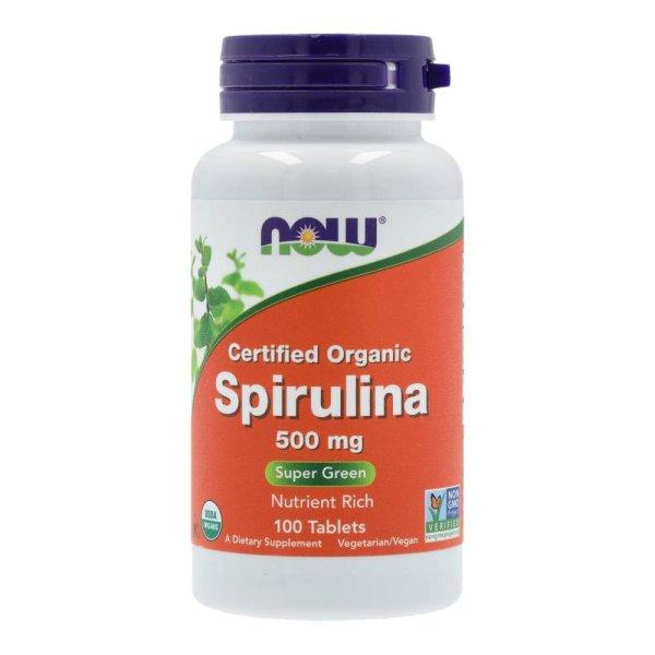 NOW SPIRULINA TABLETTA