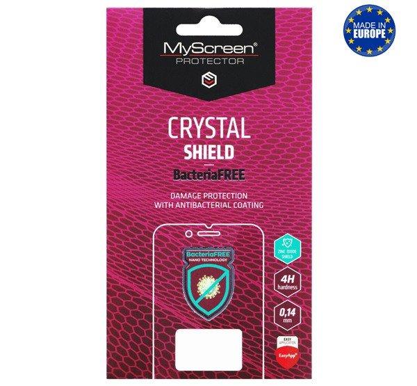 MYSCREEN CRYSTAL BacteriaFREE képernyővédő fólia (antibakteriális, 4H, NEM
íves) ÁTLÁTSZÓ vivo V40 SE