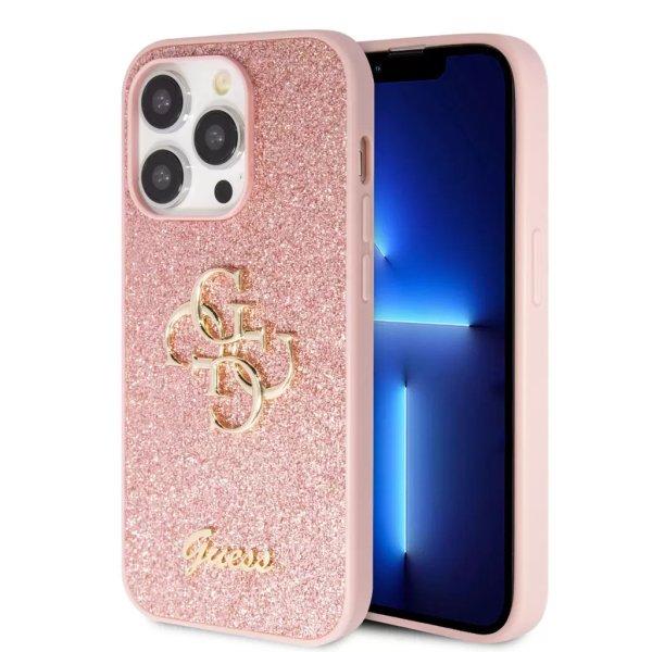 Guess tok Pink Apple Iphone 15 Pro készülékhez GUHCP15LHG4SGP