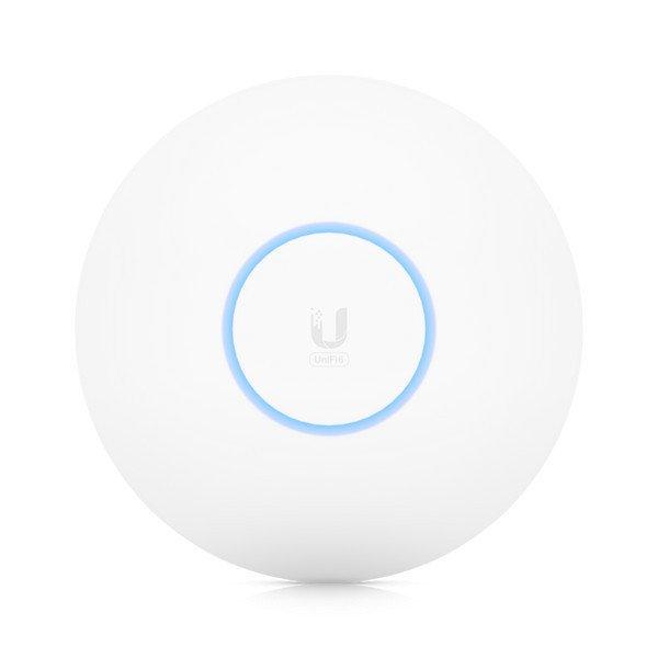 UBiQUiTi Wireless Access Point DualBand 1x1000Mbps, 5,3Gbps, 4x4 MU-MIMO, POE
nélkül, Falra rögzíthető - U6-PRO