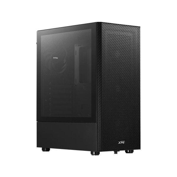 ADATA XPG Ház Midi ATX Valor MESH, 4x120mm ventilátor, Tápegység nélkül,
üvegfalú, fekete