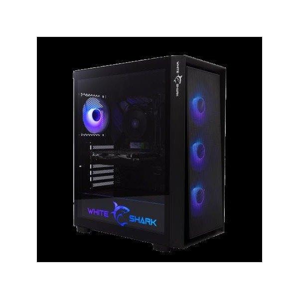 WHITE SHARK WARHEAD-3/B WS GCC-2401B PC ház, E-ATX/ATX/M-ATX/ITX gamer, fekete