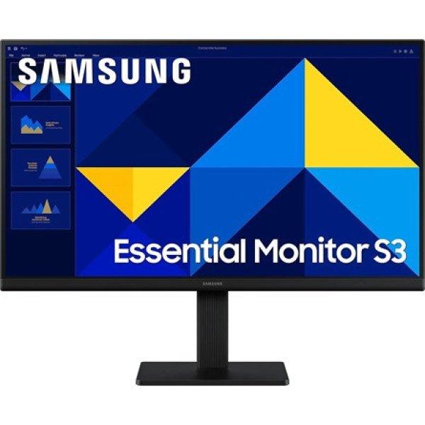 Samsung Essential S30GD 24" IPS LED monitor fekete 100Hz