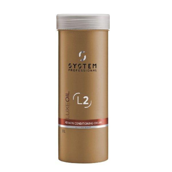 System Professional Kondicionáló keratinnal LuxeOil (Keratin
Conditioning Cream) 1000 ml