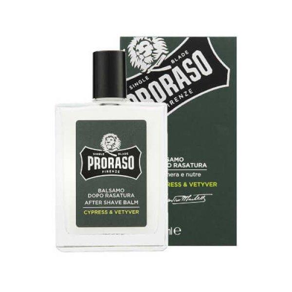 Proraso Borotválkozás utáni balzsam ciprus és vetiver
fű illattal Cypress & Vetyver (After Shave Balm) 100 ml