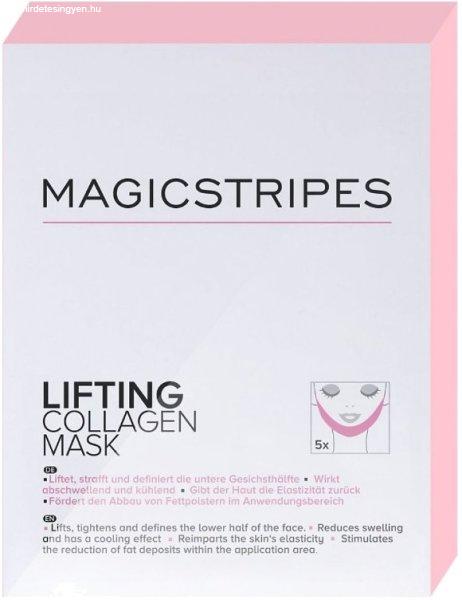 MAGICSTRIPES Lifting kollagén maszk a feszes kontúrokért (Lifting
Collagen Mask) 5 db