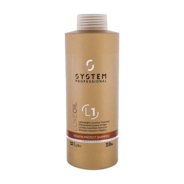 System Professional Sampon keratinnal LuxeOil (Keratin Protect Shampoo) 100 ml