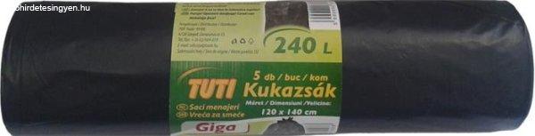 Nagykukazsák, 240 l, 5 db, TUTI "Giga"