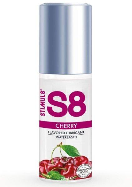 S8 Waterbased Flavored Lube 125ml  Cherry