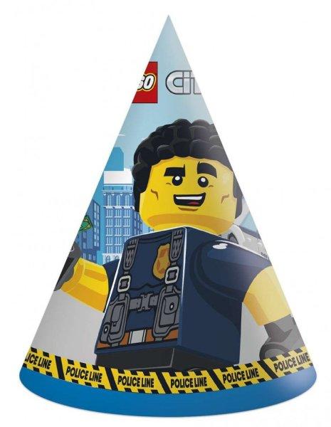 Lego City parti kalap, csákó 6 db-os