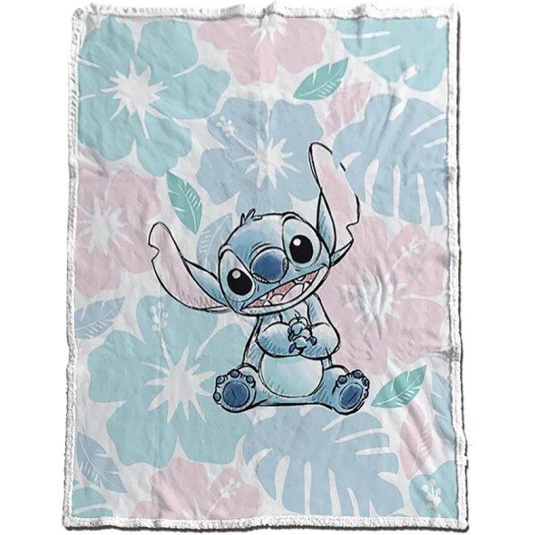 Disney Lilo és Stitch, A csillagkutya Settle sherpa takaró 130x170cm