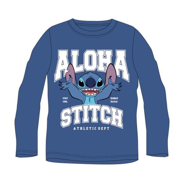 Disney Lilo és Stitch, A csillagkutya Athletic gyerek hosszú póló, felső 98
cm