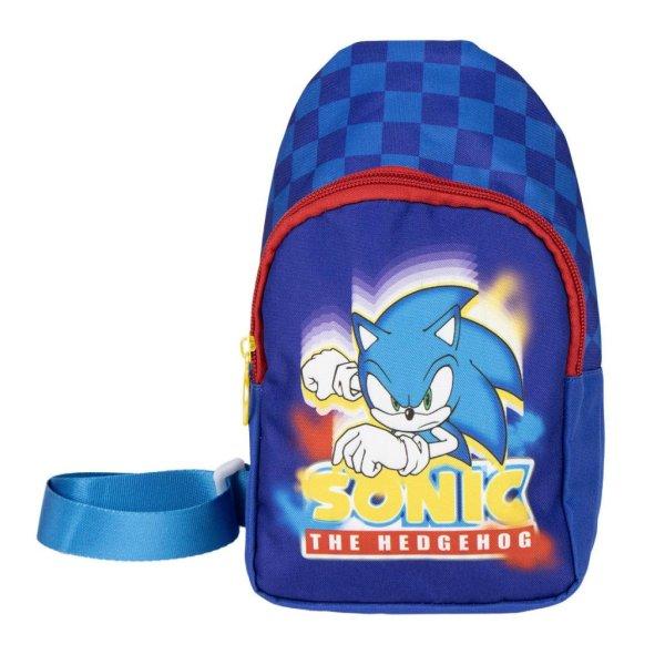 Sonic a sündisznó Bandolier oldaltáska 23 cm