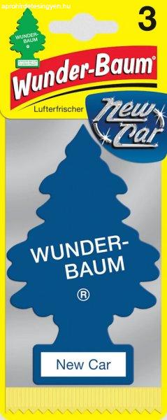 Wunderbaum, Illatosító New Car, 3db