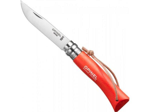 Opinel VRI N°07 Inox Adventurer narancssárga kés